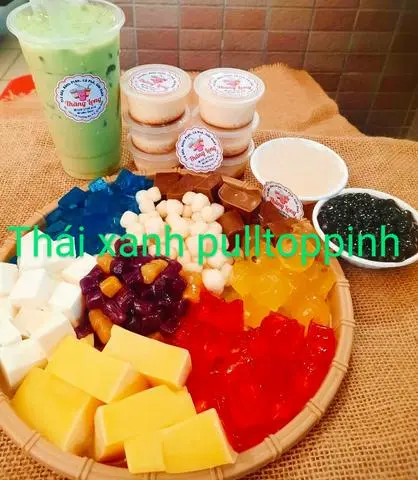 Hình ảnh Trà sữa thái xanh pulltopinh