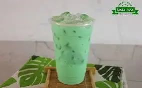 Hình ảnh siro bạc hà lắc sữa tươi 
