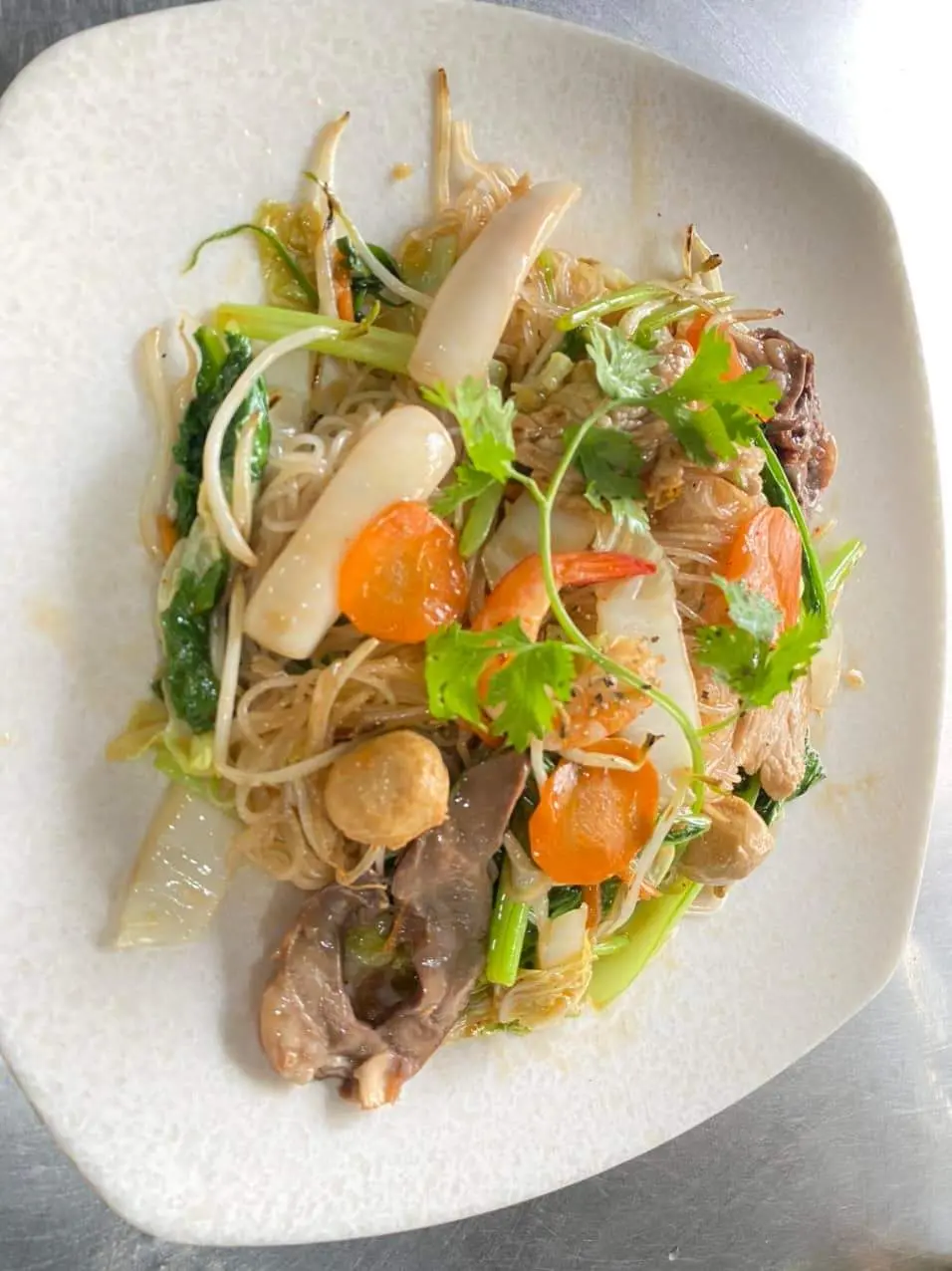 Hình ảnh mì mềm xào thập cẩm
