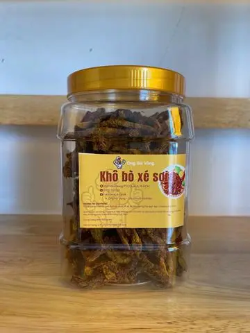 Hình ảnh Khô bò xé sợi - 500gr