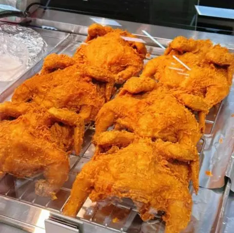 Hình ảnh gà rán nửa con