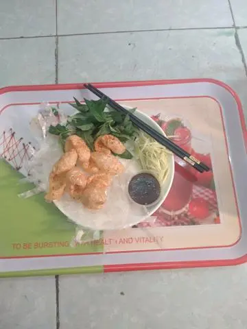 Hình ảnh Bánh tráng chấm da heo Chiên giòn 