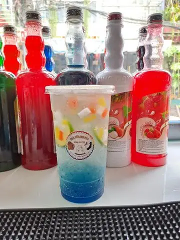 Hình ảnh soda biển xanh