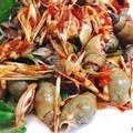 Hình ảnh ốc cà na xào sa tế