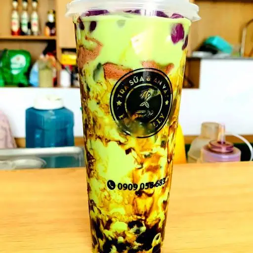 Hình ảnh Trà  Matcha Full Topping Size lớn 700ml