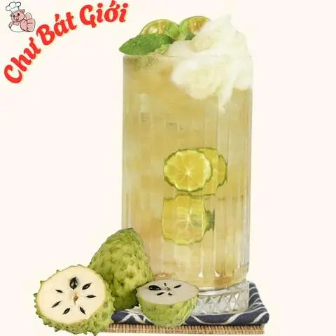 Hình ảnh Trà Mãng Cầu Thạch trái cây