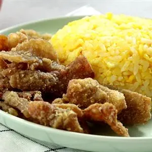 Hình ảnh Cơm da gà chiên giòn