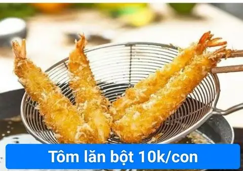 Hình ảnh Tôm lăn bôt