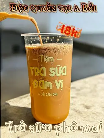 Hình ảnh Trà sữa phô mai ( độc quyền tại a Bối ) 
