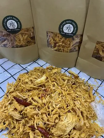 Hình ảnh Khô gà bơ tỏi 