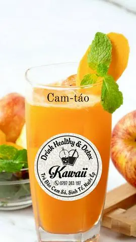 Hình ảnh Nước ép-cam- táo