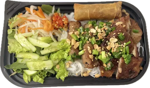 Hình ảnh Bún thịt nướng thập cẩm