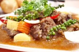 Hình ảnh Bò sốt tiêu xanh