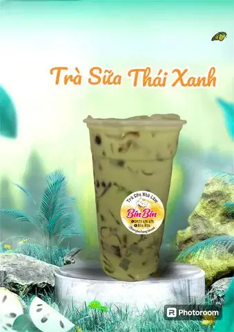 Hình ảnh Trà sữa thái xanh