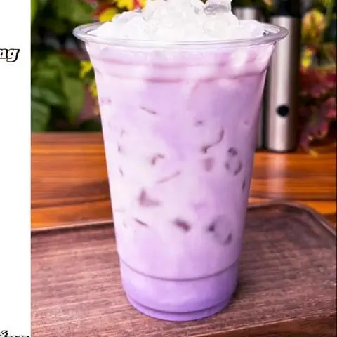 Hình ảnh khoai môn latte