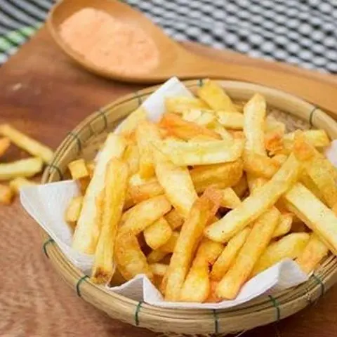 Hình ảnh Khoai tây chiên lắc phô mai