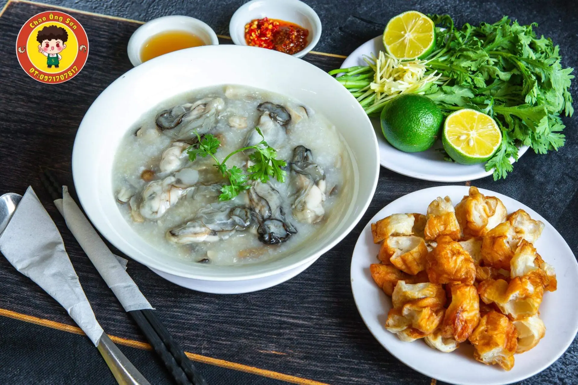 Hình ảnh Cháo hàu