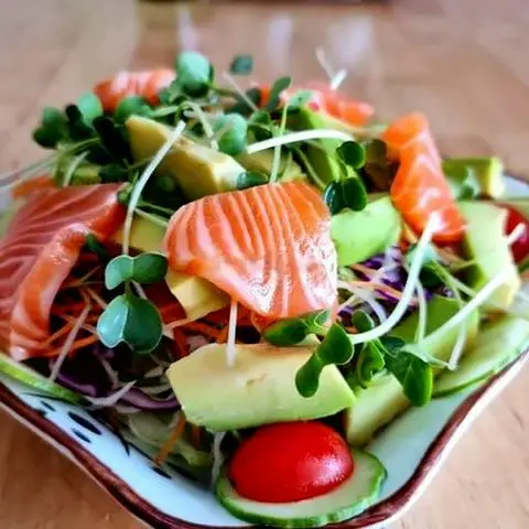 Hình ảnh Salad cá hồi - bơ