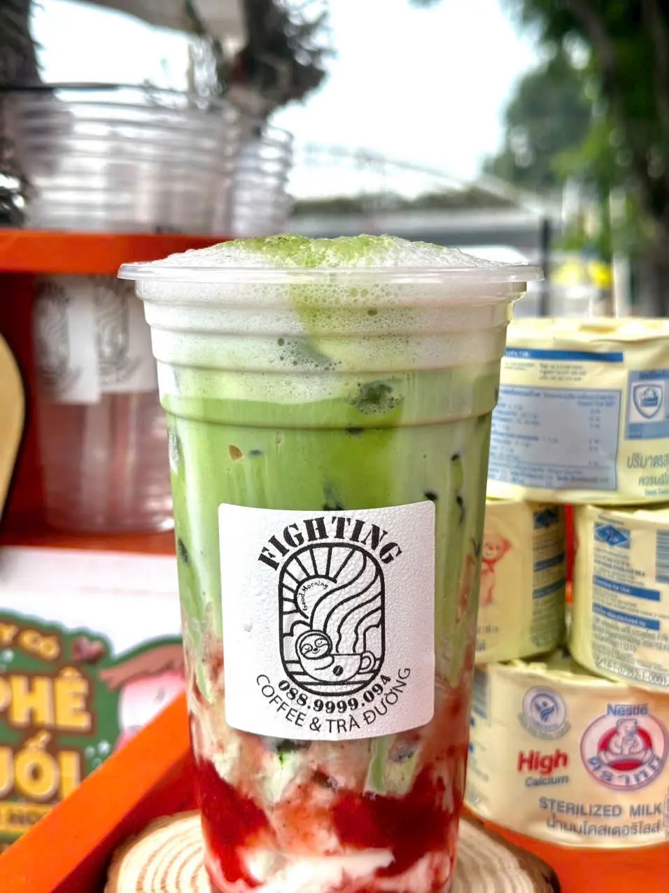 Hình ảnh Matcha dâu