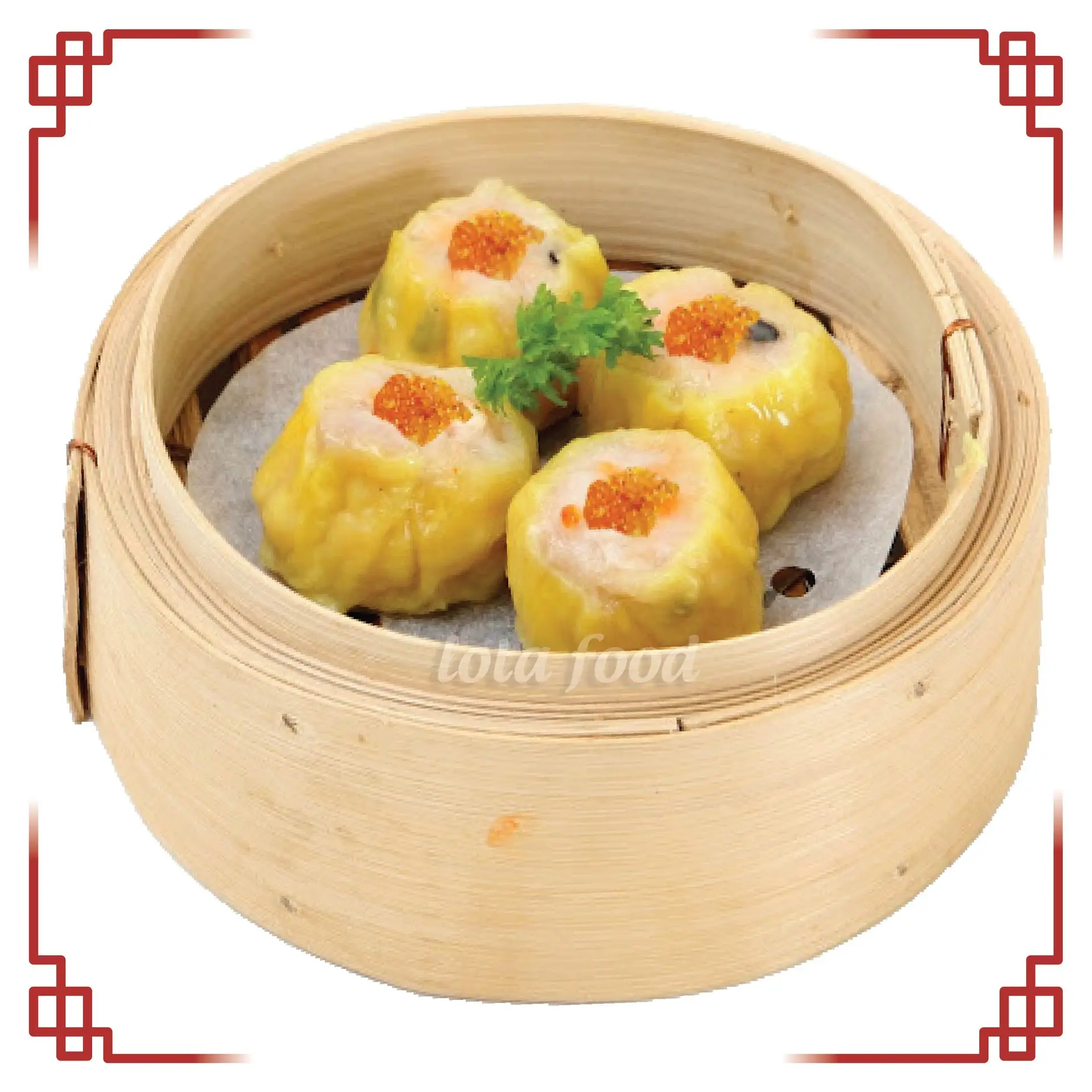 Hình ảnh Xíu mại tôm thịt - 4 viên - Shrimp-meat shaomai - 04 pcs