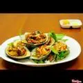 Hình ảnh sò lông nướng tiêu xanh