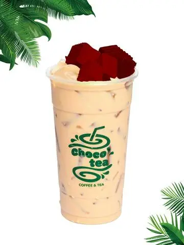 Hình ảnh Trà Sữa Truyền Thống Pudding Socola (Size L)