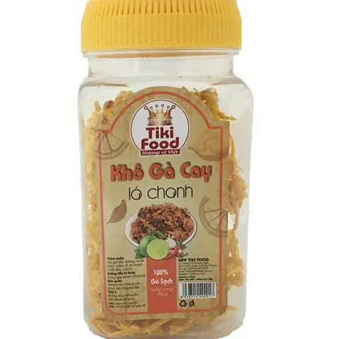Hình ảnh Khô Gà Cay Lá Chanh Hủ Nhỏ