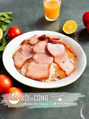 Hình ảnh Xôi trắng xá xíu