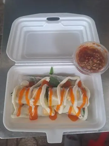 Hình ảnh Bánh tráng cuốn bơ