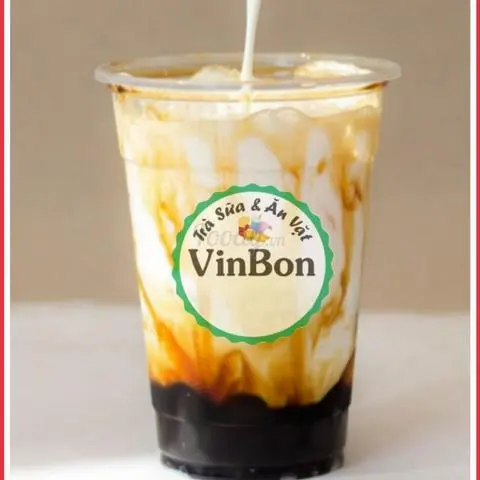 Hình ảnh Sữa tươi trân châu đường nâu Vinbon