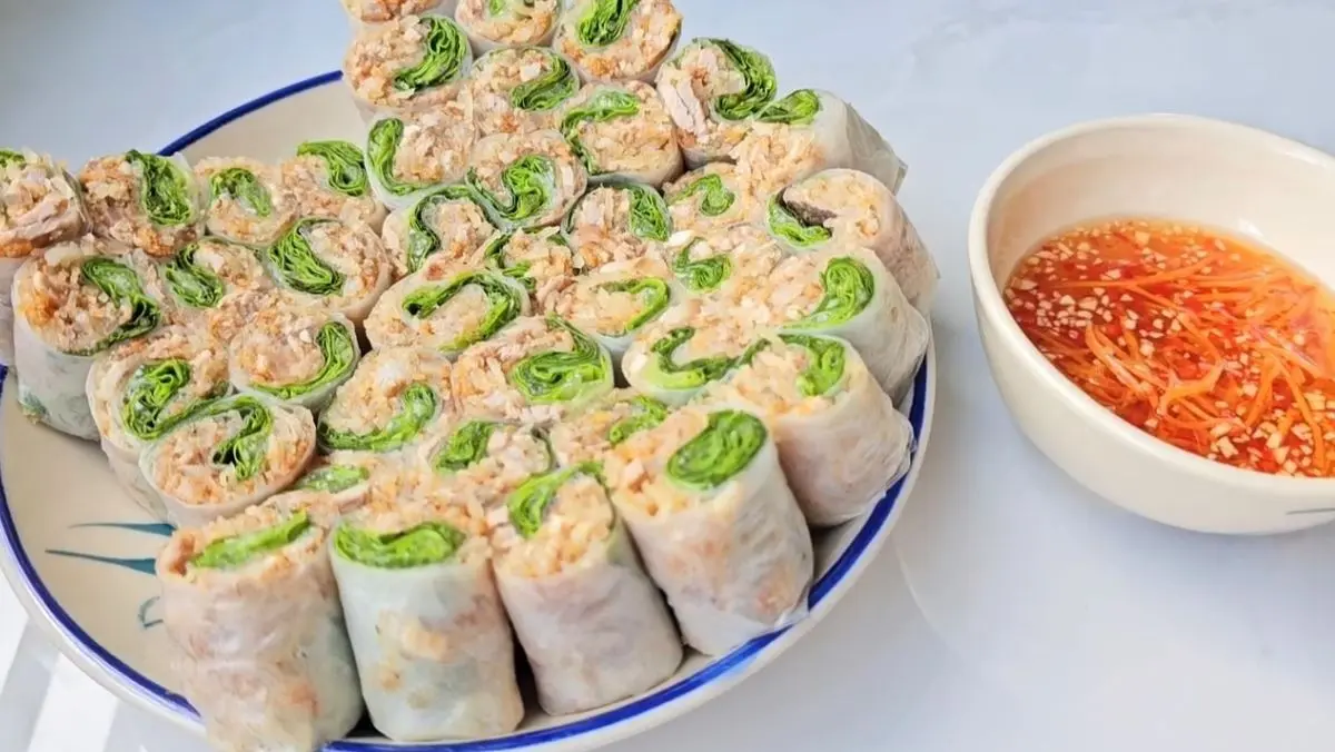 Hình ảnh Gỏi cuốn bì
