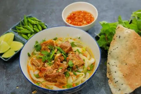Hình ảnh Mì Quảng Sườn