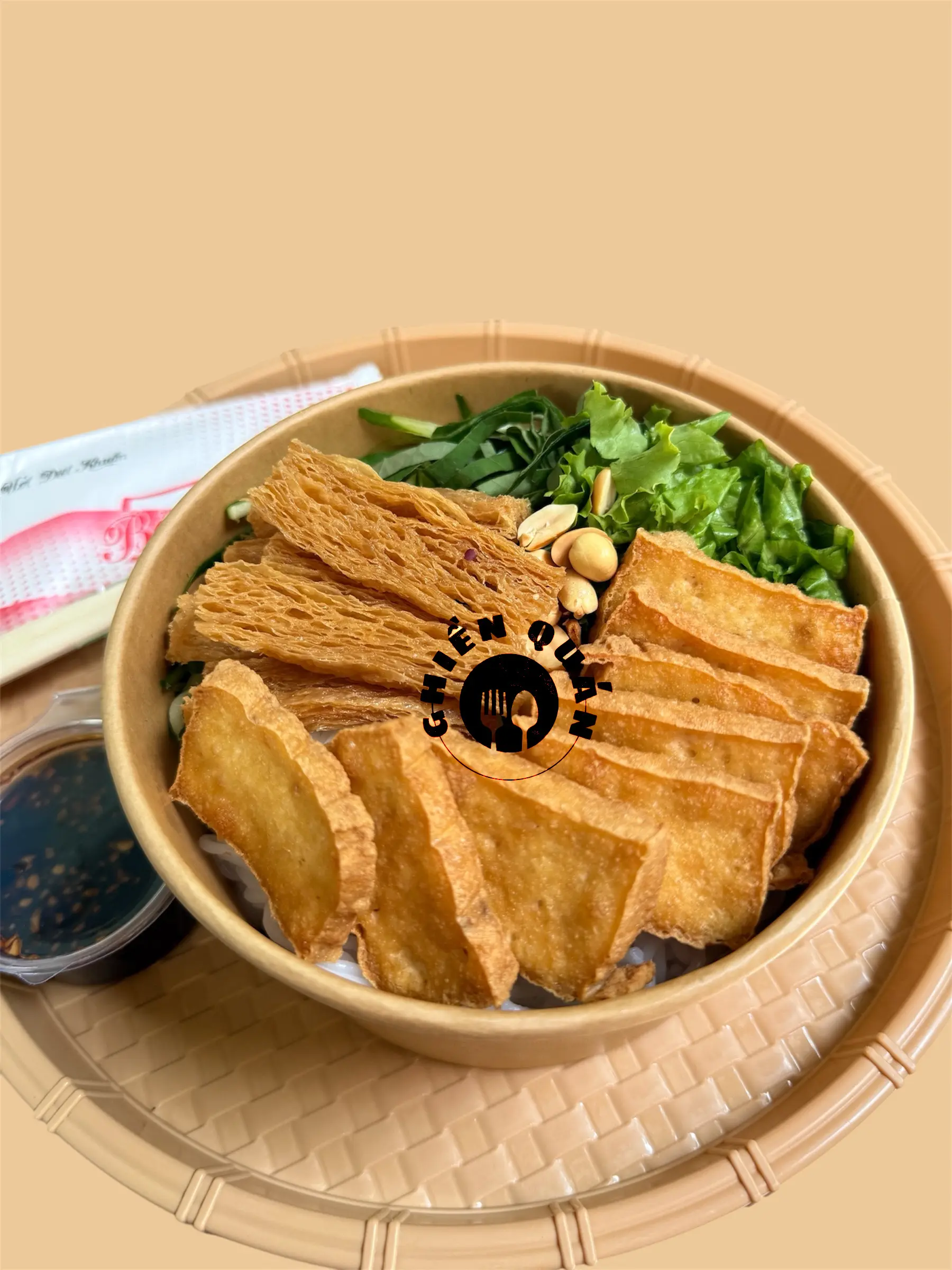 Hình ảnh Bún nước tương chay 