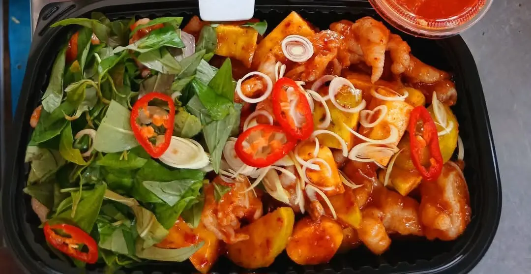Hình ảnh chân gà sốt thái 2