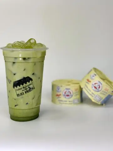 Hình ảnh Matcha sữa gấu