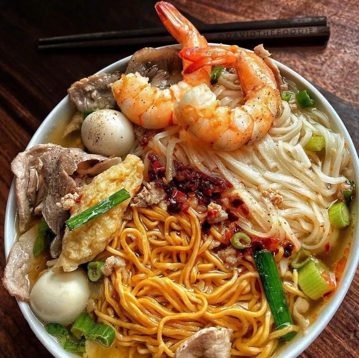 Hình ảnh Hủ tiếu Mì (khô) 2tôm 