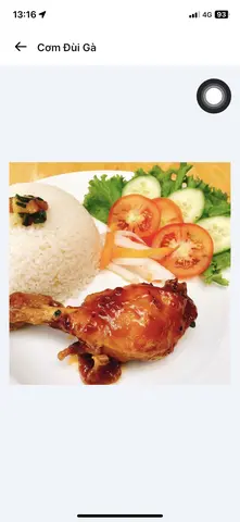 Hình ảnh Cơm đùi gà