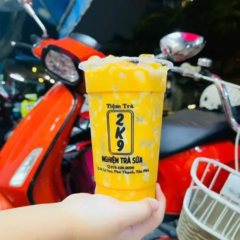 Hình ảnh Trà sữa sốt phô mai trân châu đen