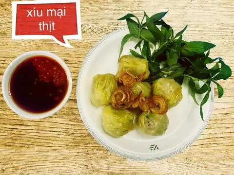 Hình ảnh 9 viên Xíu Mại Trung Hoa