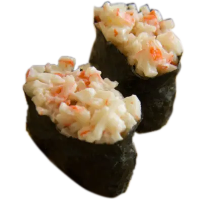 Hình ảnh Sushi Gunkan Cá Hồi Sốt Mayo 4 viên