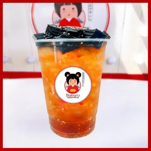 Hình ảnh Trà gạo rang hạt chia sương sáo