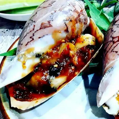 Hình ảnh Ốc giác nướng sate