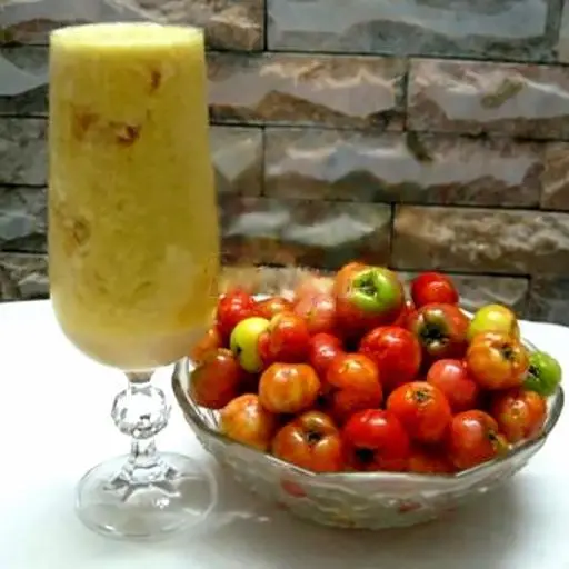 Hình ảnh Nước ép Cóc + Sơ ri - Ly 500ml
