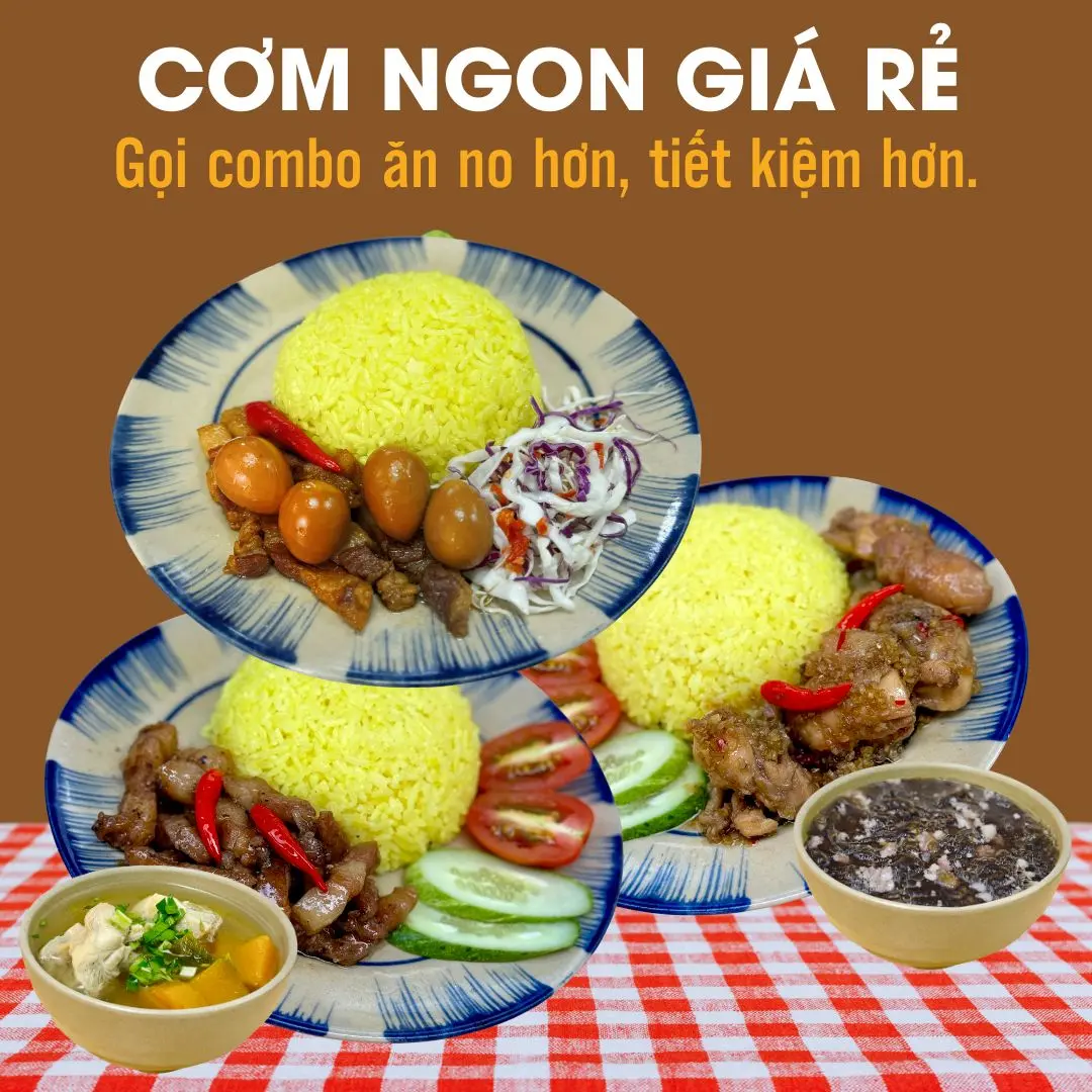 Hình ảnh 1 Cơm Văn Phòng + 1 Canh