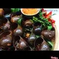 Hình ảnh ốc bưu nướng tiêu xanh