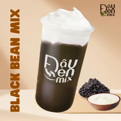 Hình ảnh ĐẬU ĐEN MIX THẠCH ĐẬU SỮA DỪA
