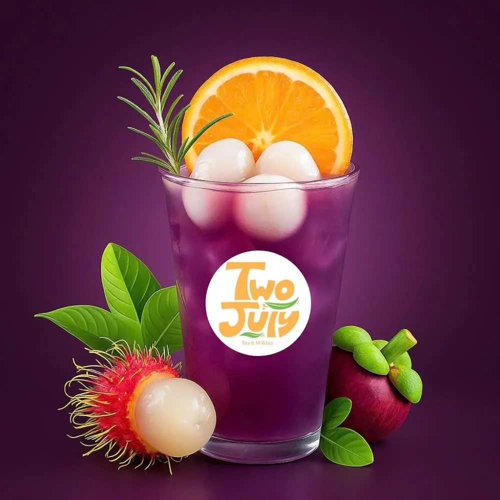 Hình ảnh Trà Măng Cụt Chôm Chôm 