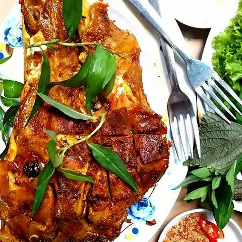 Hình ảnh Má heo nướng