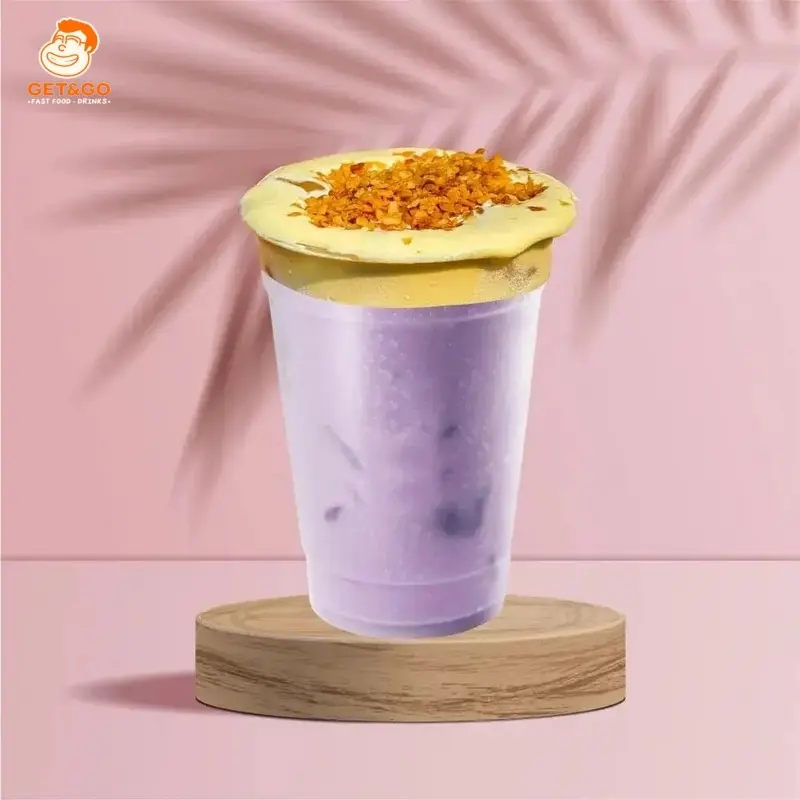 Hình ảnh Sữa Gấu Khoai Môn Kem Trứng