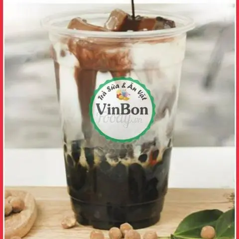 Hình ảnh Sữa tươi trân châu đường nâu vị socola